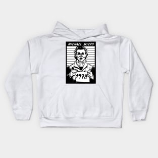 Michael Myers vector Kids Hoodie